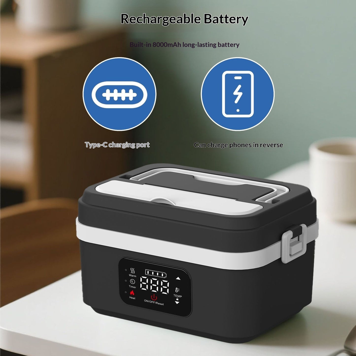HeatGo™ Electric Heating Lunch Box