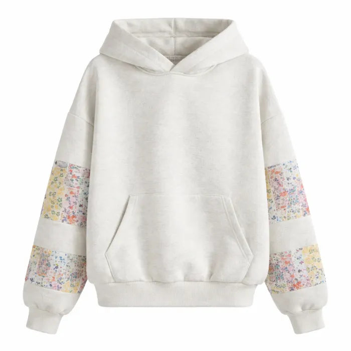Cozy Floral Hoodie