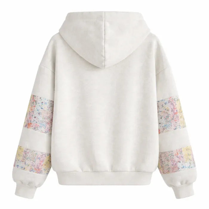 Cozy Floral Hoodie